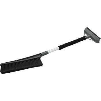 Autoškrabka Compass Škrabka s košťátkem šedá 60 cm 10293
