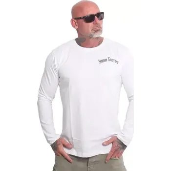 Pánské tričko Yakuza tričko s dlouhým rukávem Guerrero LSB 27034 White