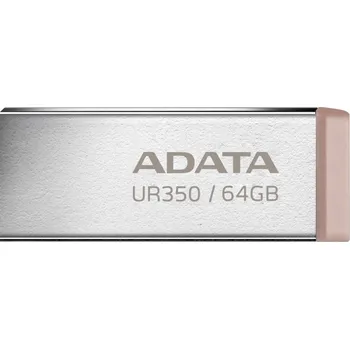 USB flash disk Flash disk ADATA UR350 64 GB USB 3.2 hnědý
