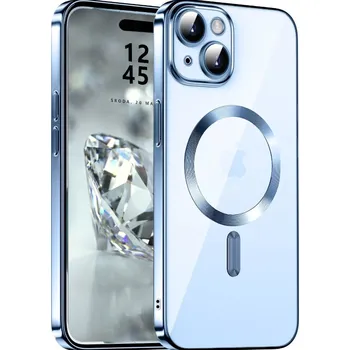 Pouzdro na mobilní telefon Zadní Kryt BBE CASE pro Apple iPhone 15 modrý