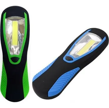 Svítilna LED svítilna 3W COB-2, pracovní a outdoorová LED svítilna, 2x LED, hák a magnet pro uchycení