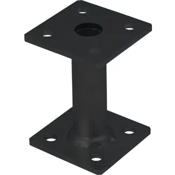 Domax PMF 80/100 patka C 80 x 80 x 100 x 5 mm černá 2 ks