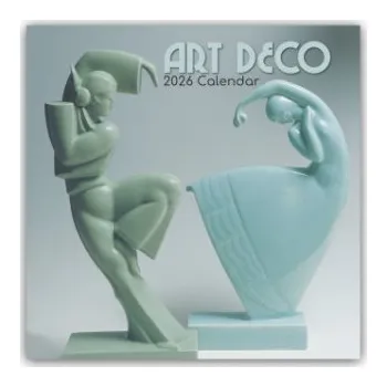 Diář Art Deco - Kunst 2026 - 16-Monatskalender (EN)