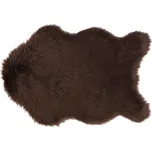 Umělá kožešina, hnědá, 60x90, EBONY TYP 3