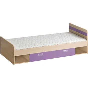 Postel Postel komplet, jasan/fialová, 80x190, EGO L13