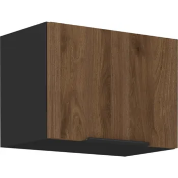 Kuchyňská linka Horní skříňka, ořech okapi/černá, MENZO 50 GU-36 1F