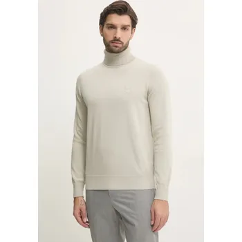 Dámský svetr Svetr s příměsí kašmíru Boss Orange Akiro_S 50527573 béžová 12D, vel. S