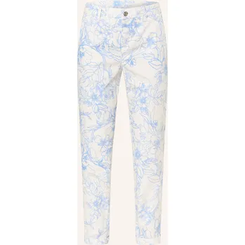 Mac Dámské 7/8 Chino Kalhoty, režná / tmavě modrá, 36