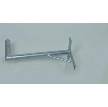 Držák antény na zeď, tvar T se vzpěrou, žárový zinek, délka 50cm K50T42ZV