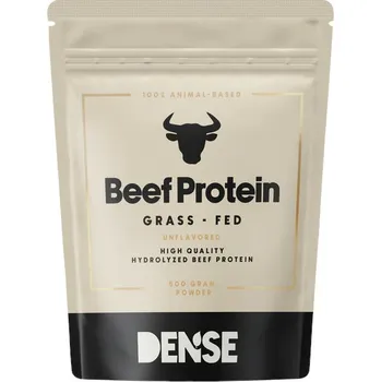 Protein Dense Beef Protein, Grass-Fed, Hovězí protein, Neochucený, 500 g