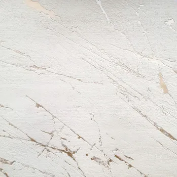 Tapeta Tapeta na zeď AS Creation imitace mramoru bílo-zlatá