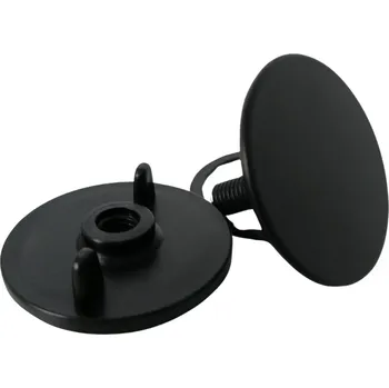 Umyvadlo Záslepka na umyvadlo/dřez, černá, průměr 4,5 cm, ZAPA