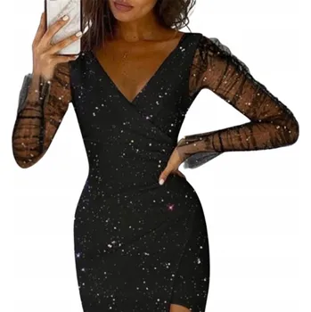 Dámské šaty D-look koktejlové šaty glamour midi velikost XXL