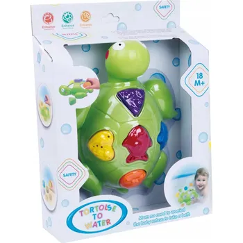 Hračka pro nejmenší HRAČKA DO VANY ŽELVIČKA LOGICKÁ HRAČKA PRO NEJMENŠÍ