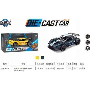 autíčko Auto Ramiz Power s pohonem Pull Back