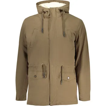 Pánská parka Pánská parka s kapucí U.S. GRAND kaki | krémová 3486154