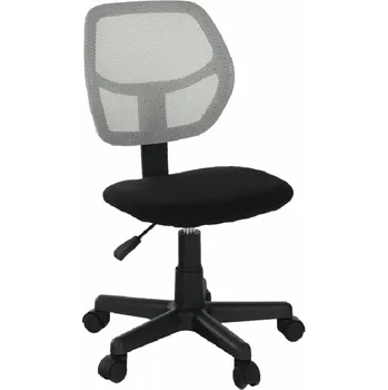 Jídelní židle Otočná židle, šedá / černá, MESH