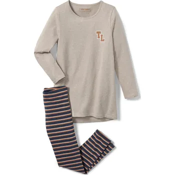 Dámské pyžamo 647816 - Tchibo - Pyžamo - pro dívky - vel. 146/152 - barva: modrá