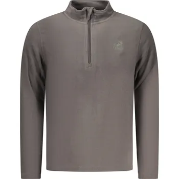 Pánská mikina Pánská šedá fleecová mikina na zip U.S. GRAND kaki 3486148