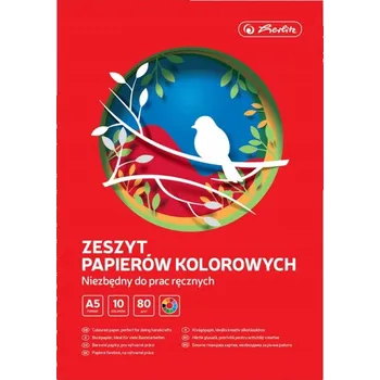 Barevný papír A5 Herlitz 1 arch
