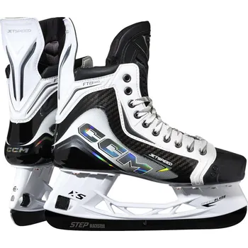 Zimní brusle Hokejové brusle CCM JetSpeed FT8 Pro White LE Senior Tapered, EUR 42,5