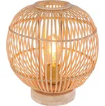 Globo 15368T - Stolní lampa HILDEGARD 1xE27/60W230V bambus