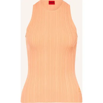 Hugo Dámský Pletený Top Sarepla, tmavě oranžová, 38