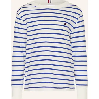 Pánské tričko Tommy Hilfiger Dlouhé Rukávy, bílá / modrá