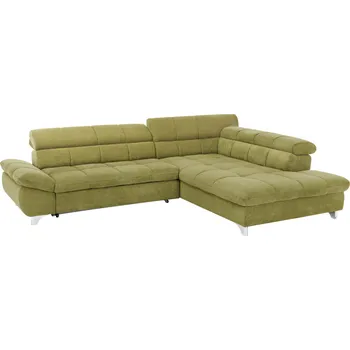 Sedací souprava Sedací souprava, zelená, pravá, SANA