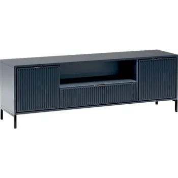Obývací pokoj TV stolek, indigo modrá, STYLE LS 4