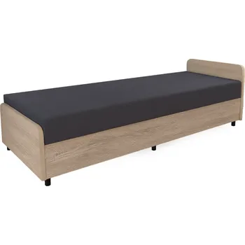 Postel Válenda s úložným prostorem, šedá, PAMIR