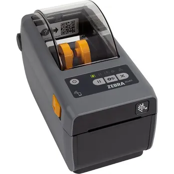 Tiskárna štítků Zebra ZD411 ZD4A022-D0EX02EZ, tiskárna štítků, ZD4A022-D0EX02EZ, 8 dots/mm (203 dpi), RTC, USB, USB Host, BT (BLE), kit (USB)