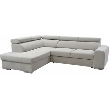 Obývací pokoj Rohová sedací souprava, béžová, levá, PORTO ROH