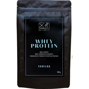 Protein B-Fit Club Whey protein Vanilka 300 g + 2 měsíce na vrácení zboží