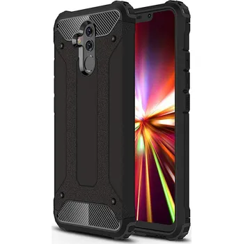 Pouzdro na mobilní telefon Techsuit Hybridní Pouzdro Huawei Mate 20 lite Černý