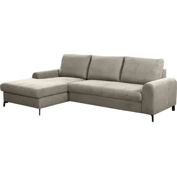 Sedací souprava Sedací souprava, šedohnědá Taupe, levá, KIRA ROH