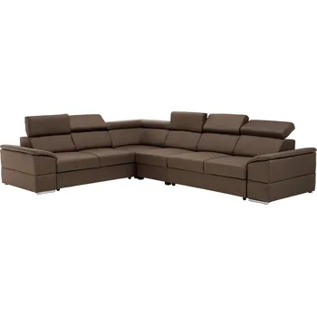 Sedací souprava Sedací souprava, látka šedohnědá Taupe, SEGORIA LUX