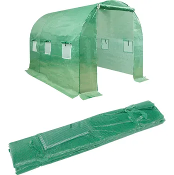 Skleník Náhradní plachta na fóliovník, zelená, 2x3x2 m, FELKO NEW TYP 1