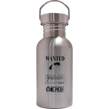 One Piece Láhev nerezová 500 ml - Wanted Luffy