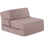 Skládací matrace/křeslo, 2v1, růžová, MALEN