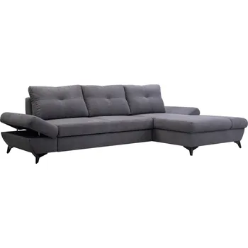 Sedací souprava Sedací souprava, pravá, šedá, NETO ROH