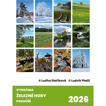 DVD film Nástěnný kalendář Vysočina - Železné hory 2026