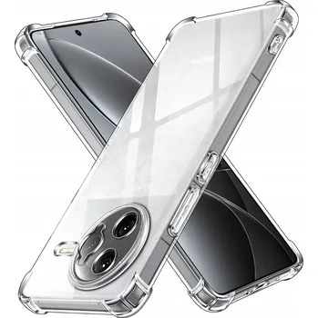 Pouzdro na mobilní telefon Techsuit Shockproof průhledný silikon Xiaomi Poco F7 Ultra průhledný