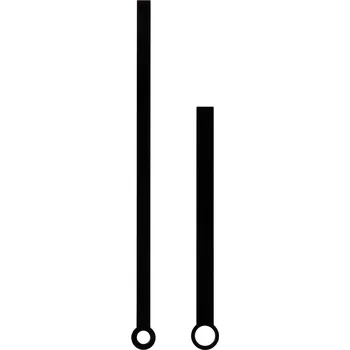 Kuchyňská minutka Kovové hodinové ručičky B13 (96 mm, 65 mm) - černé - Ručičky hodinové B13 pár
