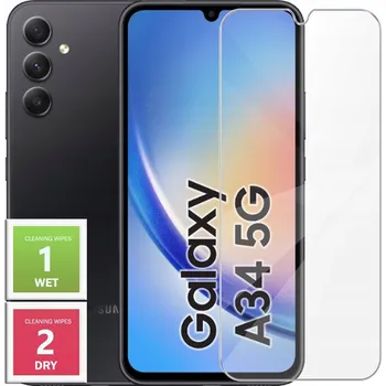 9H ochranné tvrzené sklo STANDART BLUE pro Samsung Galaxy A34 5G