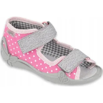 Chlapecká obuv Dětské pantofle Befado papuče růžové velikosti 19