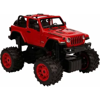 RC model auta Auto RC Rastar Bigfoot Wrangler AB Red 1:14