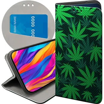 Pouzdro na mobilní telefon Flipové pouzdro Hello Case pro Huawei Nova Y70, zelené