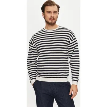 Pánský svetr Jack&Jones černý svetr s kulatý výstřihem, velikost XL