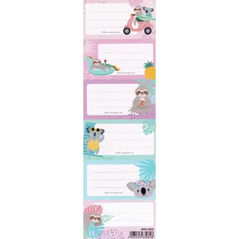 samolepka Samolepky na sešit Starpak 1 ks